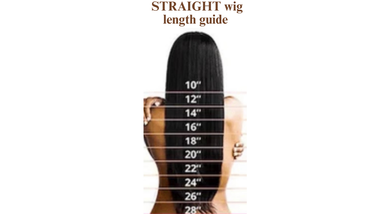 CC MIDDLE PART Straight Glueless Wig