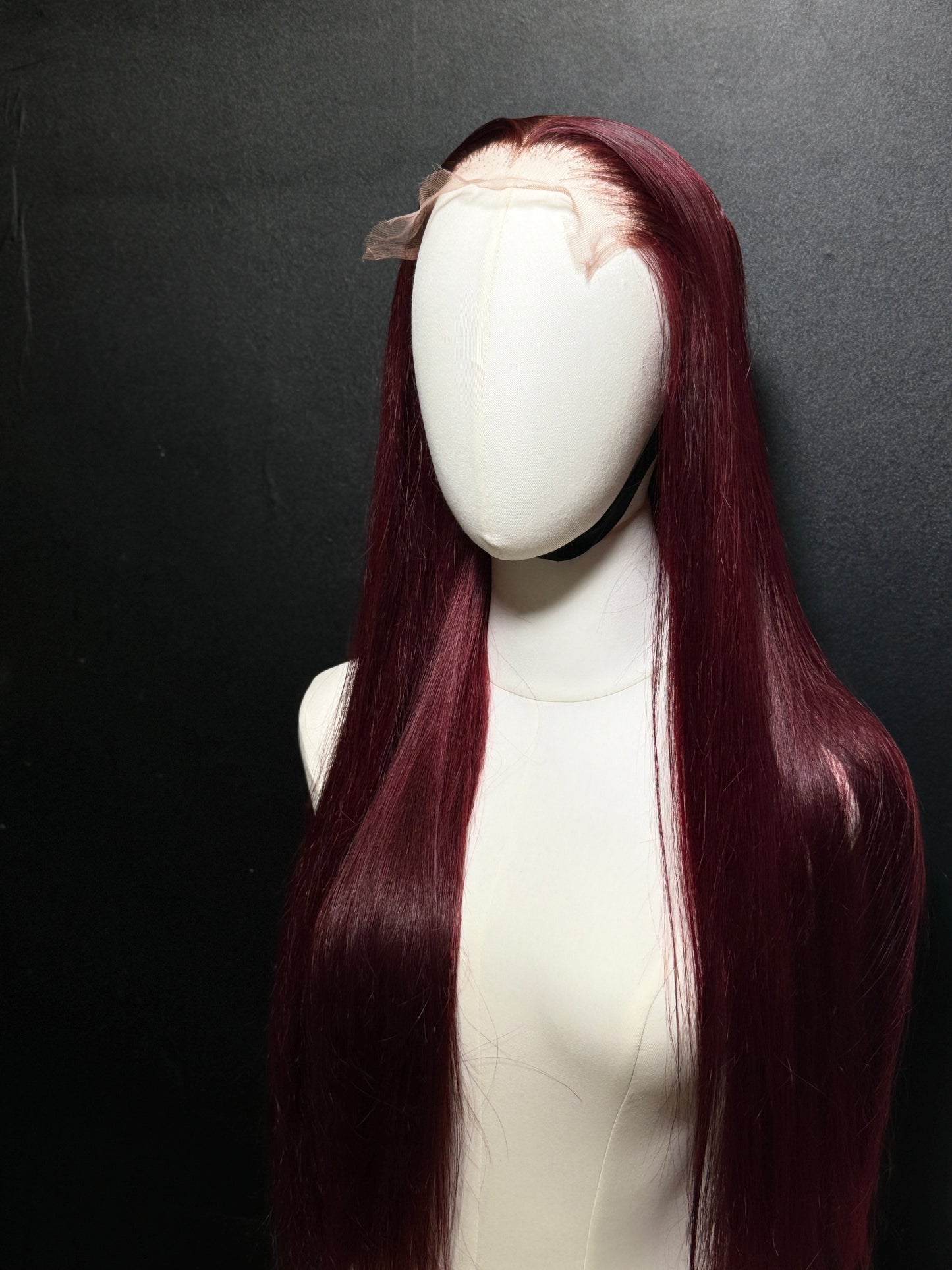 CC "Ruby" Burgundy Glueless Wig