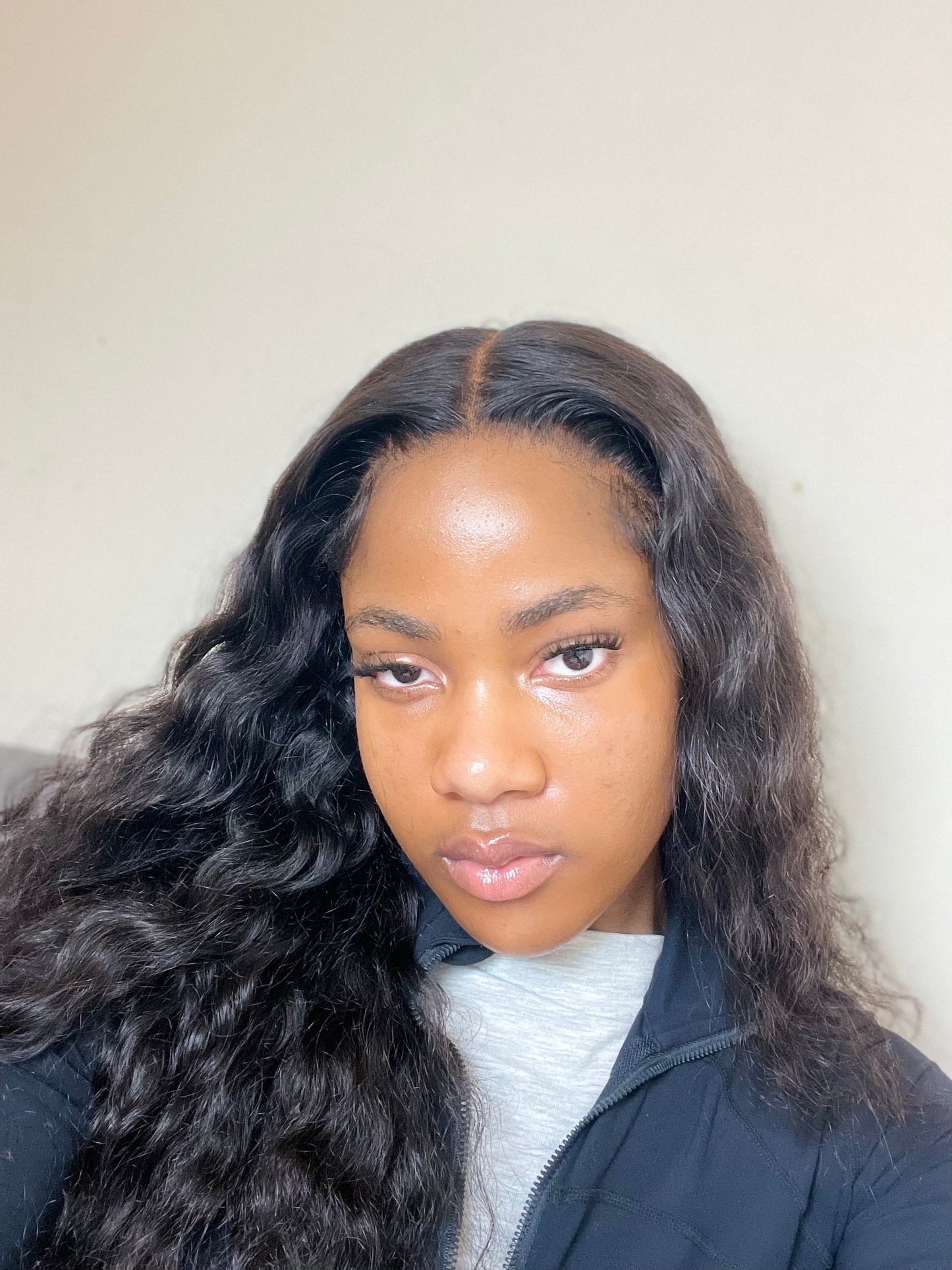 CC Waterwave Curly Glueless Wig