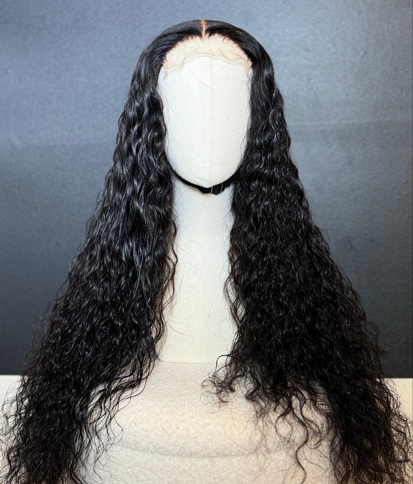 CC Waterwave Curly Glueless Wig