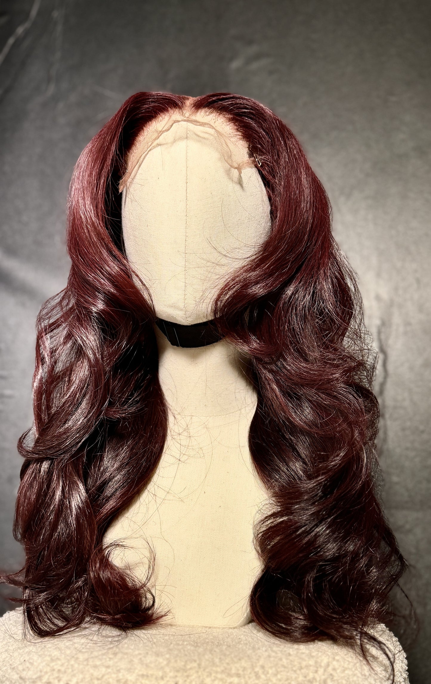 CC "Ruby" Burgundy Glueless Wig