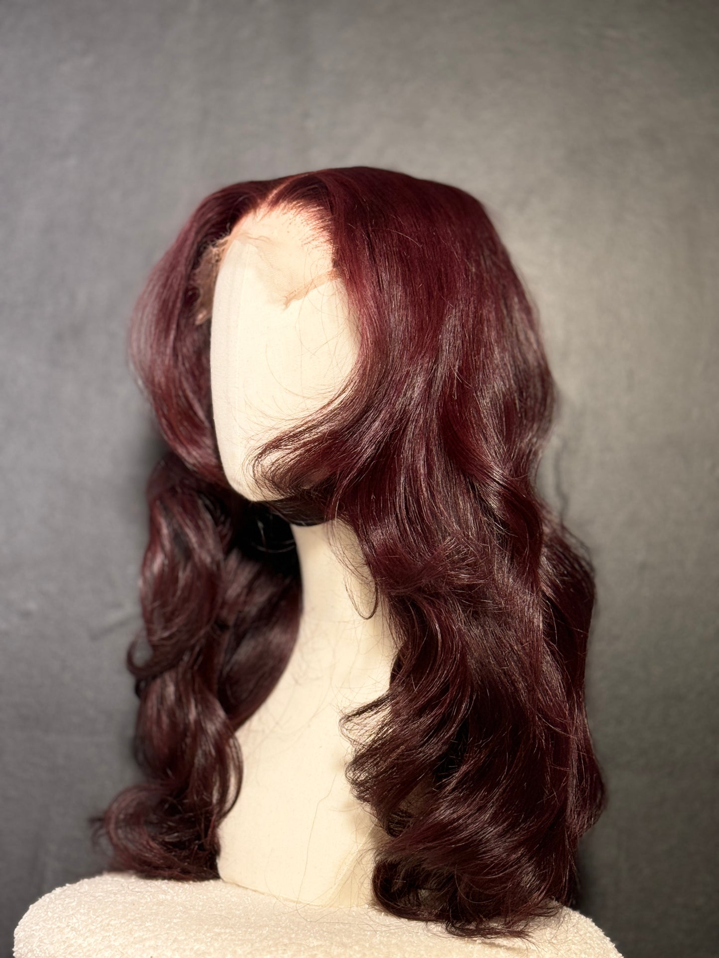 CC "Ruby" Burgundy Glueless Wig