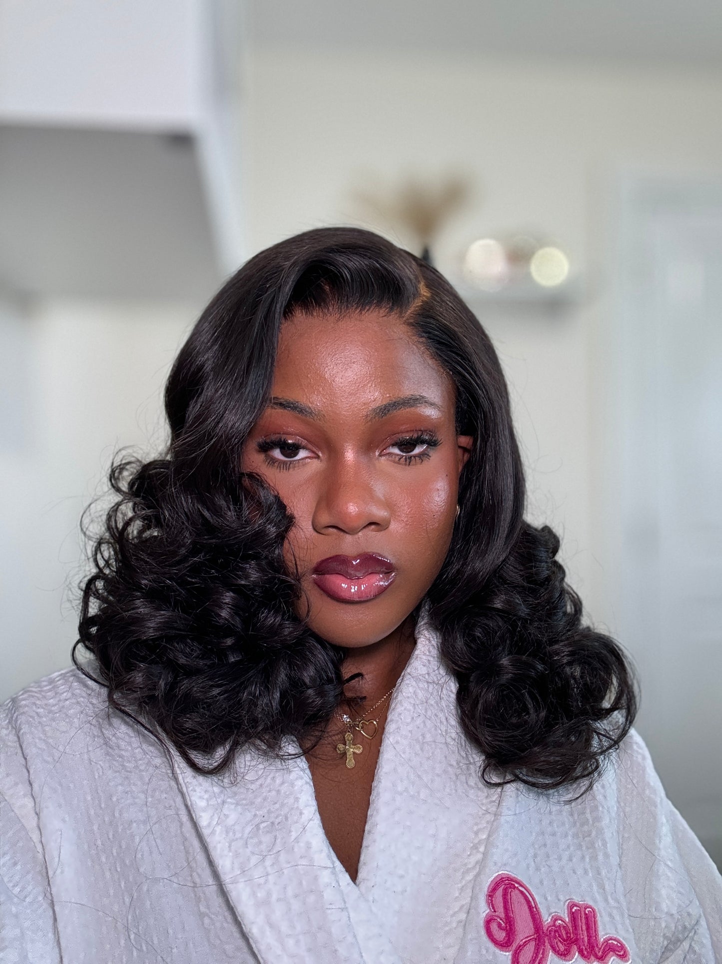 “HER” Wear & Go HD Glueless Wig with CURLS