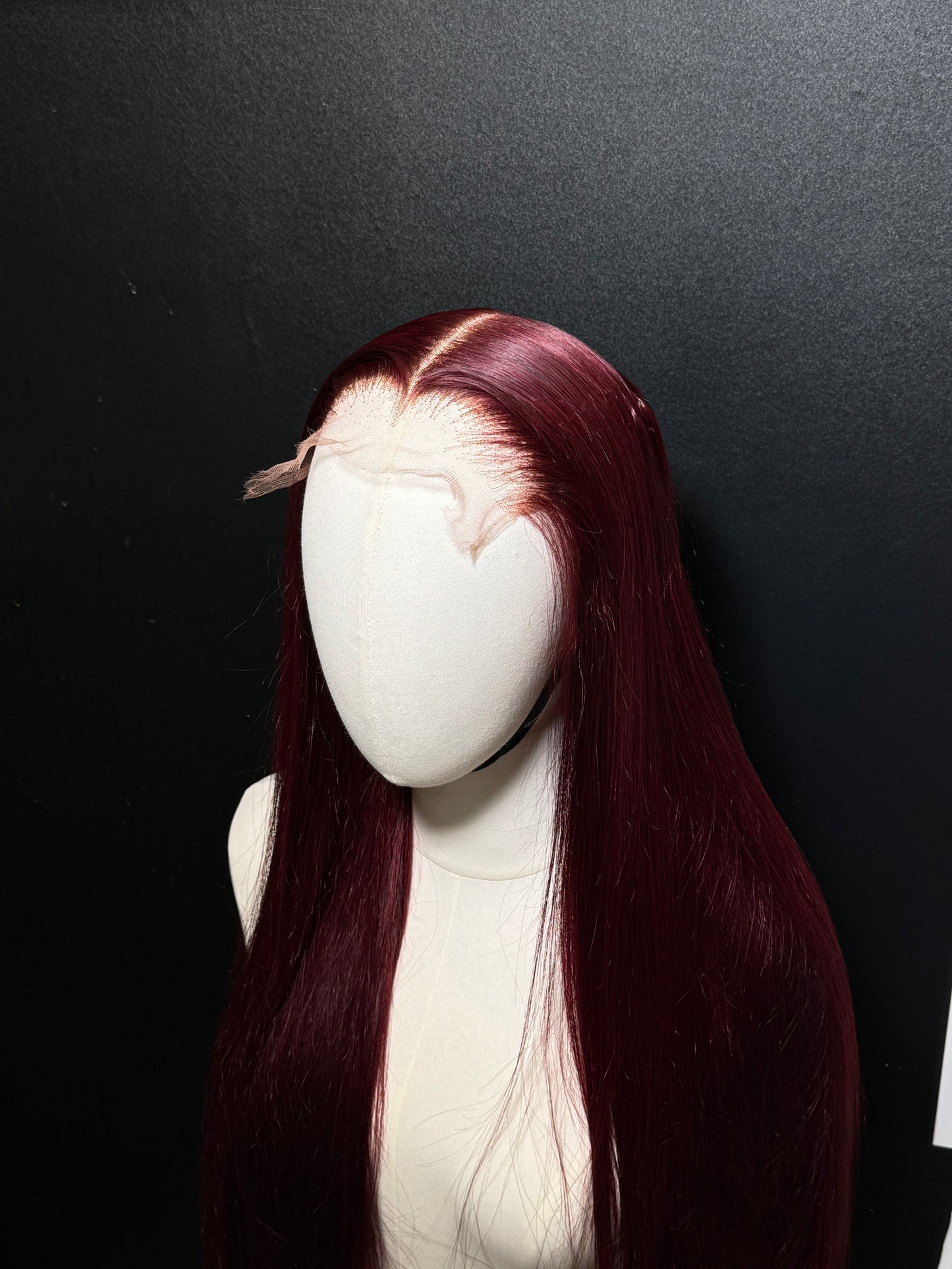 CC "Ruby" Burgundy Glueless Wig